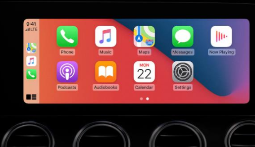 青原apple维修网点分享如何将iPhone连接到CarPlay 